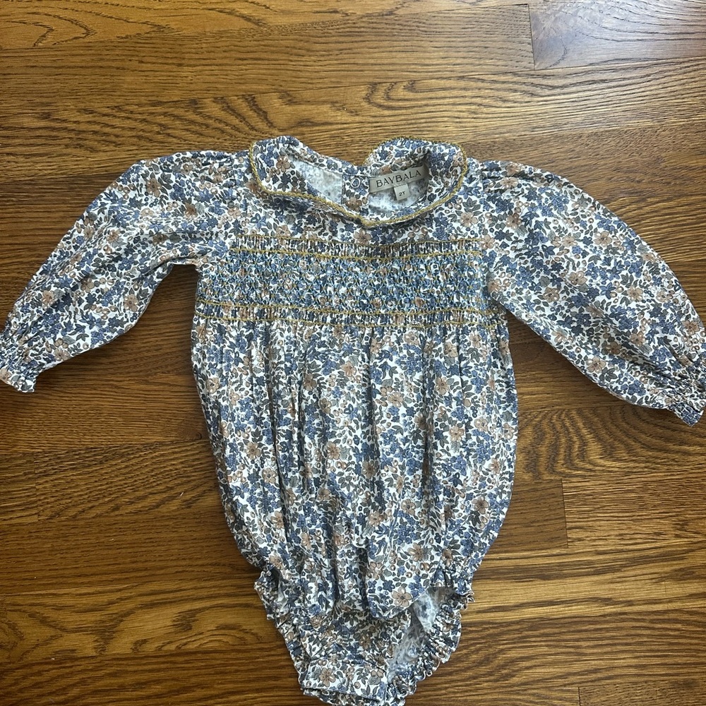 Floral Long Sleeve Bodysuit